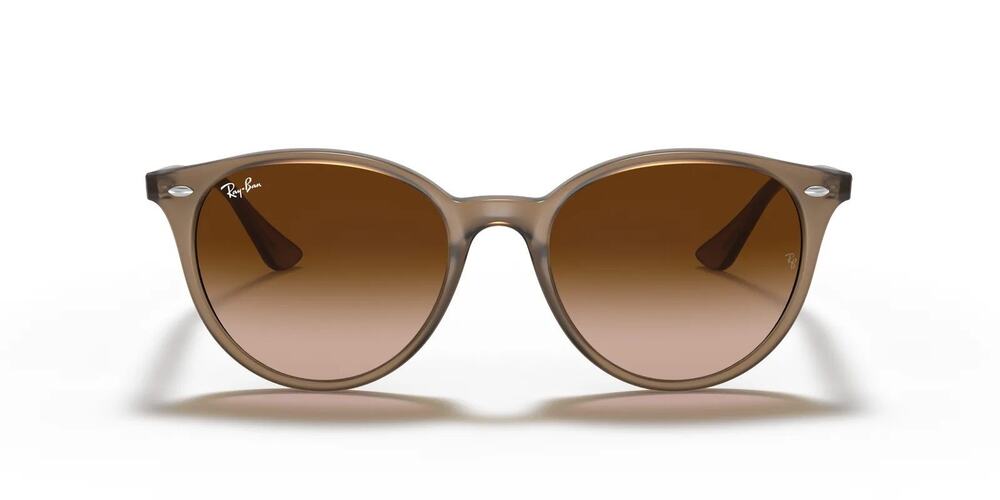 Ray-Ban RB4305 Eyeglasses Frames Only Transparent Brown Square 53-19-145 Unisex